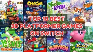 Top 10 Best 3D Platformer Games On Nintendo Switch | 2024