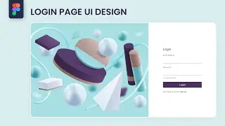 Create Stunning Login Pages with Figma Animation | Figma | UI Design | Prototyping #login #uidesign