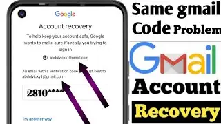 gmail recovery without verification code 2023 | gmail account recovery same email otp problem 2023 |