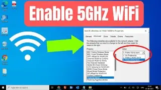 Boost Your Laptops Wi-Fi Speed: Enabling 5GHz (2023)