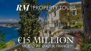 Inside €15M French Riviera Home, Villa Roc Fleuri in Nice, France | Residential Market Property Tour