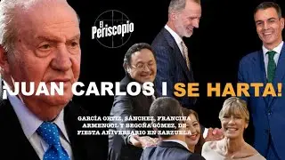 ¡JUAN CARLOS I SE HARTA Y DESATA UN TERREMOTO SOBRE ZARZUELA!