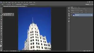 How to select sky on this picture using 