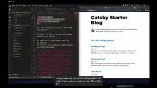 Livestream | Learn Gatsby: How to Build Your First Gatsby Blog