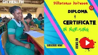 DIFFERENCE BETWEEN DIPLOMA AND CERTIFICATE IN NURSING. BEST AND DETAILED INFORMATION