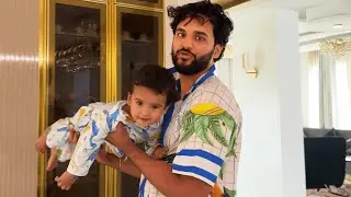 Asher kitna khush ho raha hai ( masti with mamu )