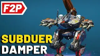 Fenrir Subduer Damper -War Robots Gameplay (No Commentary) WR F2P