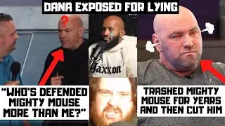 "Who's Defended Demetrious Johnson More Than Me?" Dana White EXPOSED For Lying Once Again?