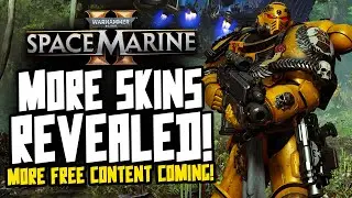 More Space Marine 2 FREE SKINS REVEALED!