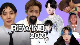 REWIND BTS 2021[CC] | 2021 BTS Memories | 되감기 BTS 2021 || 2021 방탄소년단의 추억  #btsmemoriesof2021