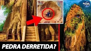 Misteriosa Cidade Antiga encontrada no topo de uma rocha enorme no Sri Lanka