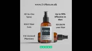 Men's Hair Loss Spray - #HairLossPrevention #mensgrooming #finasteride #minoxidil #minoxidilresult