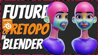 The Future of Retopology | RetopoFlow for Blender