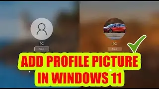 HOW TO ADD YOUR PROFILE PICTURE IN WINDOWS 11