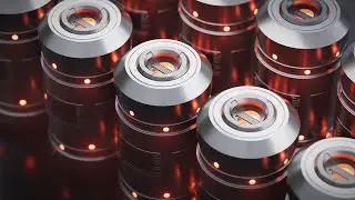 Fast battery/power cell designs in Blender using this approach