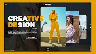 Responsive Landing Page Using HTML CSS & JavaScript | Responsive Fashion Web Design