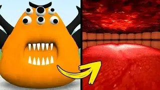 WHAT'S INSIDE THE CURSED MONSTER POU in Garry's Mod!