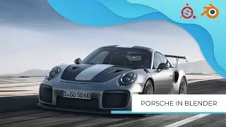 Делаю Porsche 911 GT2 RS #1 | В Blender 3D