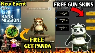 Top Up 600 Diamonds & Get Free Detective Panda & Skull Panda Pet Skin || FREE FIRE NEW EVENT