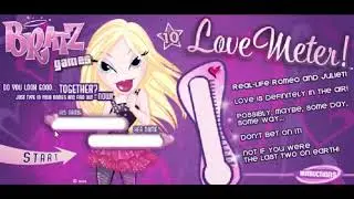 Bratz Love Meter! (Old browser game)