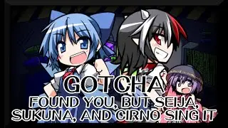 Gotcha - Found You, but Seija, Sukuna, and Cirno sing it - Friday Night Funkin' Covers