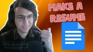 How To Make Resume In Google Docs