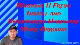 Fresh install of Windows 11 Supported and Unsupported