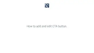 How to add and edit CTA button.