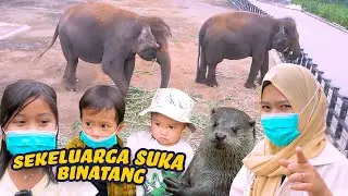 KELUARGA SENJA KE KEBUN BINATANG LEMBANG PARK ZOO - RE UPLOAD dari Mama 