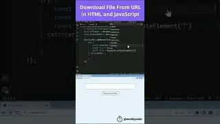 Download file form URL | Create a Button for image download from url 