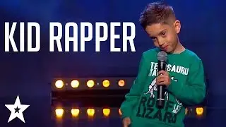 Kid RAPPER Gets GOLDEN BUZZER on Swedens Got Talent | Got Talent Global