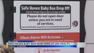 Mobile's first Safe Haven Baby Box coming to Mobile now open