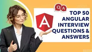 Top 50 Angular Basic Interview questions (2024) | Angular Basic Interview for freshers | | mcq Quiz