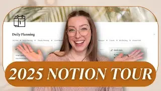 Inside my ENTIRE 2025 Notion Setup