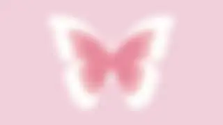 Pink Butterfly Screensaver