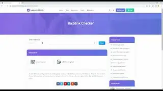 Backlink Checker | SumoSEOTools