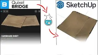 How to use Quixel Bridge Assets in Sketchup?