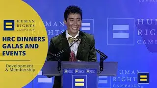 Vico Ortiz Receives the HRC Visibility Award at the 2022 HRC Cleveland Dinner