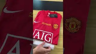 2007/08 Manchester United Home UCL Final Customized with Ronaldo 7 #soccerjerseys#notonlyjerseys