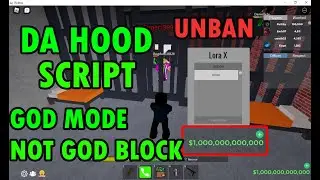 ROBLOX DaHood Script-Lora X (Unban,Godmode,Auto Farm)(Pastebin).