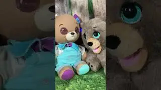 Poe AI Story Bear Tells Thready Bear a Story Part 4 of 4 #short #toys #newtoys #funny #cute #teddy