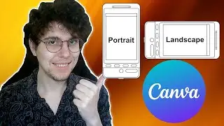 How To Set To Landscape Mode In Canva (FREE & PREMIUM)