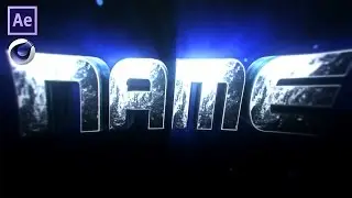 FREE Blue Rap Epic Intro Template #4 Cinema 4D / After Effects + Tutorial