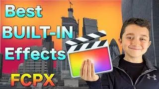 My Top 5 BUILT-IN Final Cut Pro Effects - ( FCPX Effects Tutorial ) .