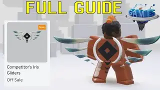Full Walkthrough! How To Get Competitor's Iris Gliders In Roblox “The Games” Event