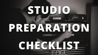 Studio Preparation Checklist