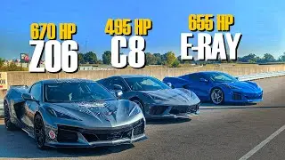 How much power is enough? Driving the full Corvette lineup