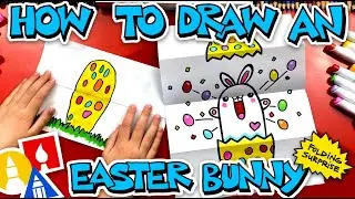 How To Draw An Easter Bunny Folding Surprise