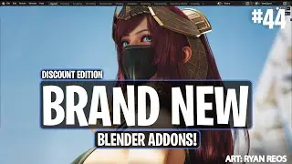 Brand New Blender Addons You Probably Missed! (Discount Edition) #44