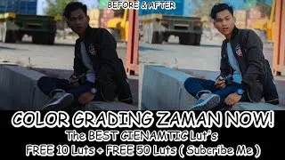 FREE 10 Luts Color Grading ZAMAN NOW ( Cinematic , travelling , lut pack ) Premiere Pro